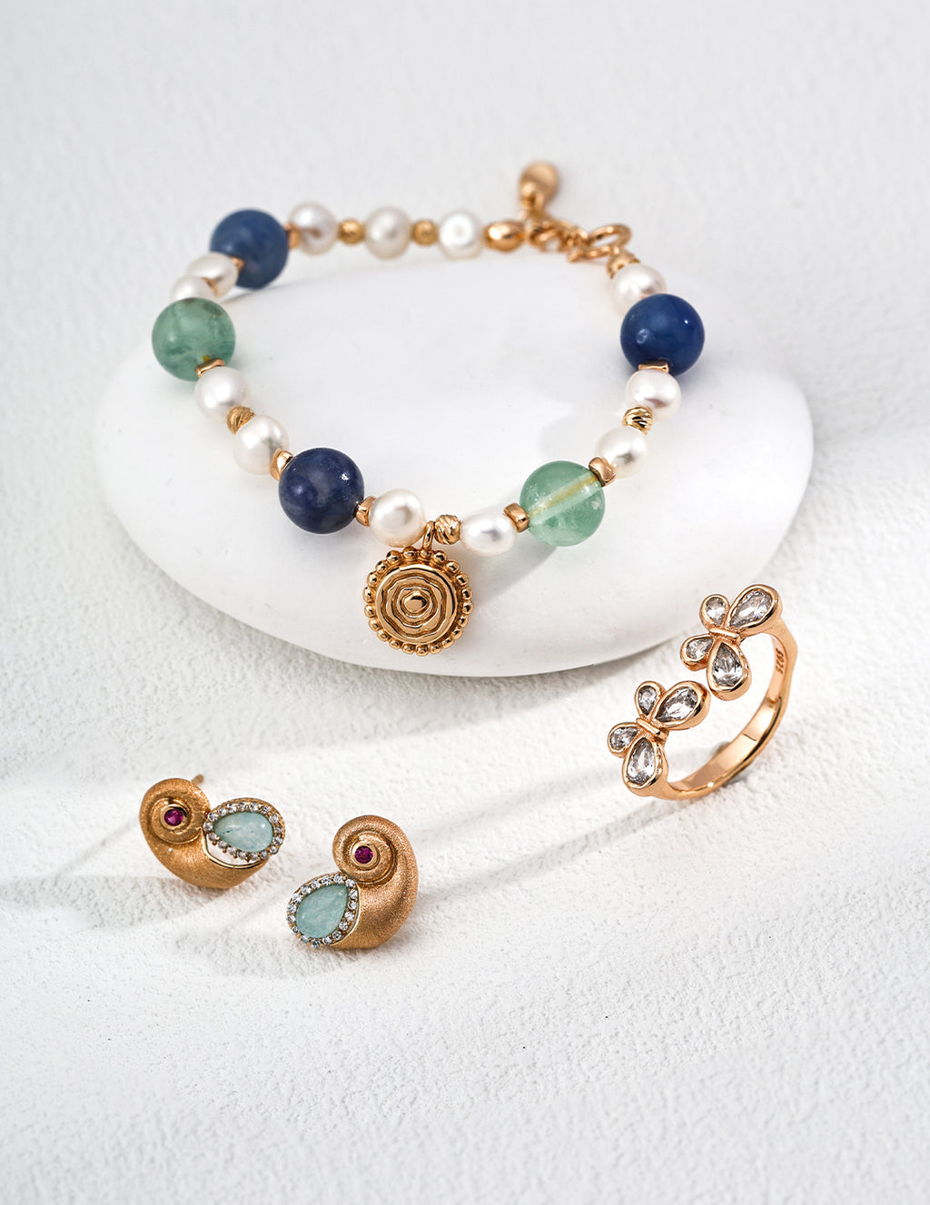 Green & Blue Cristal Bracelet