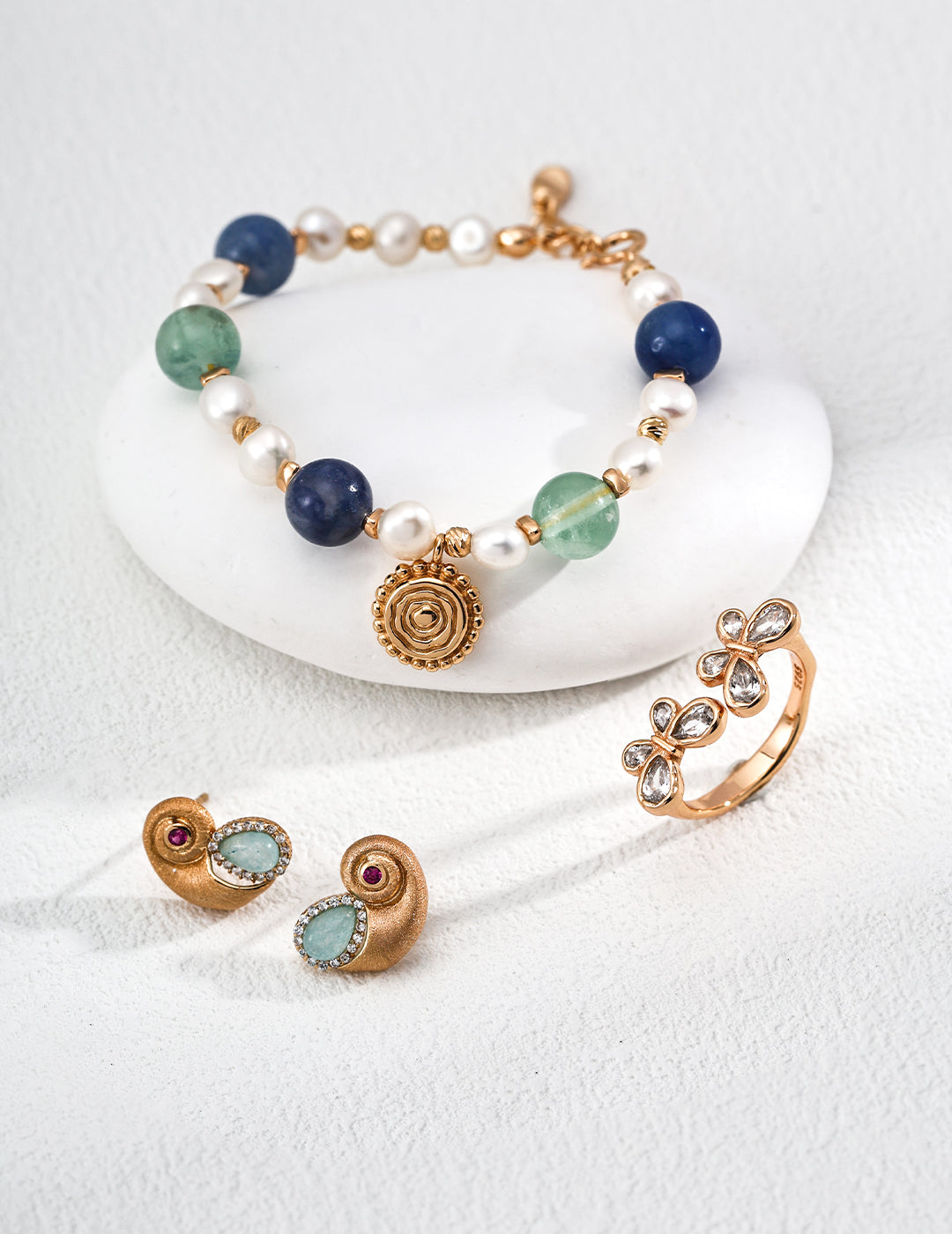 Green & Blue Cristal Bracelet