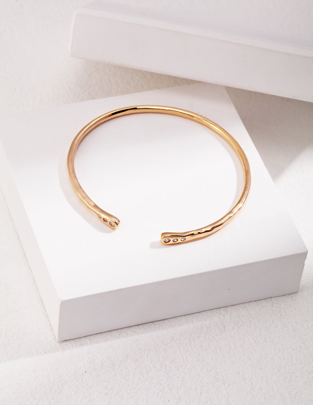 Plated Torque Bangle