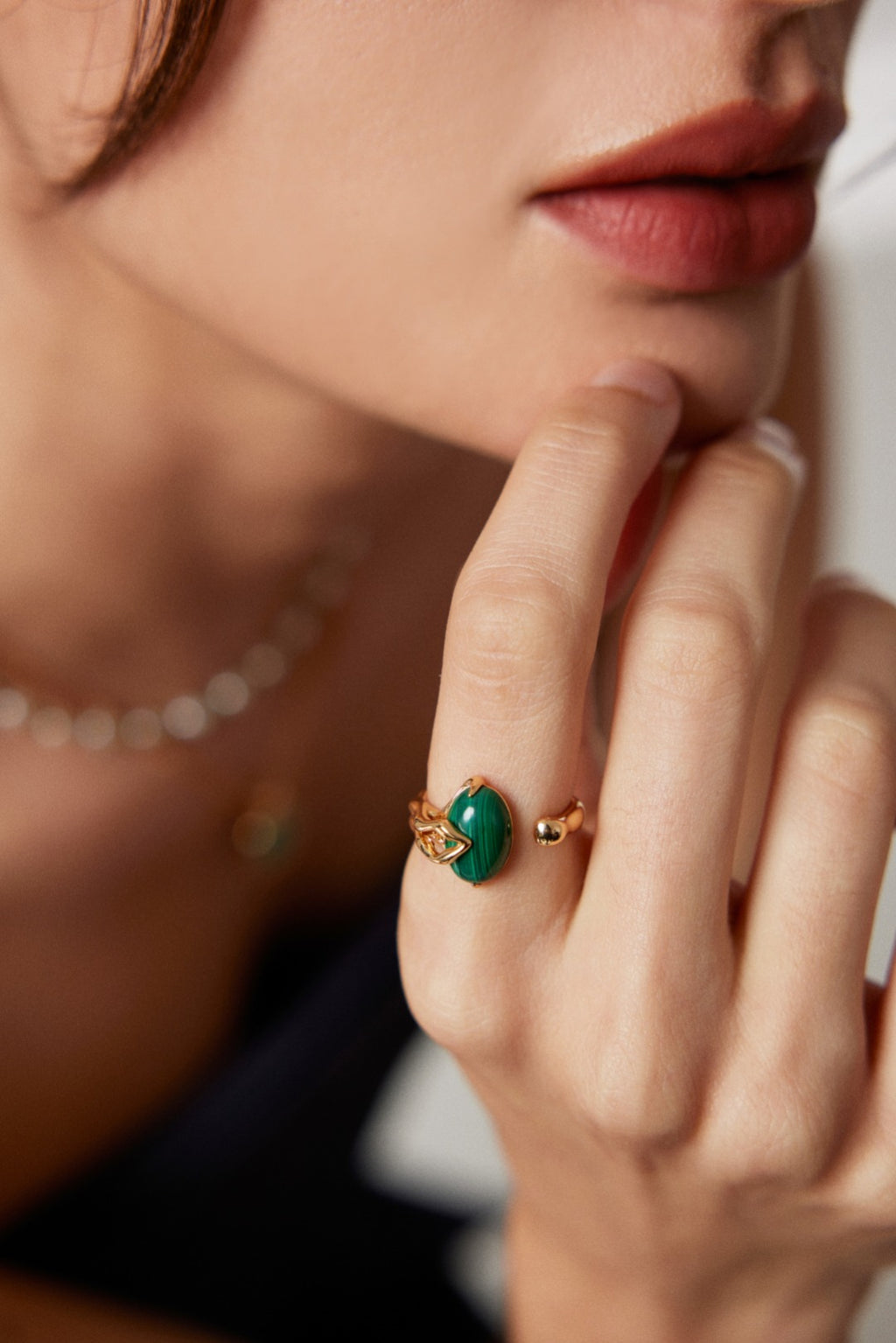 Malachite Ring