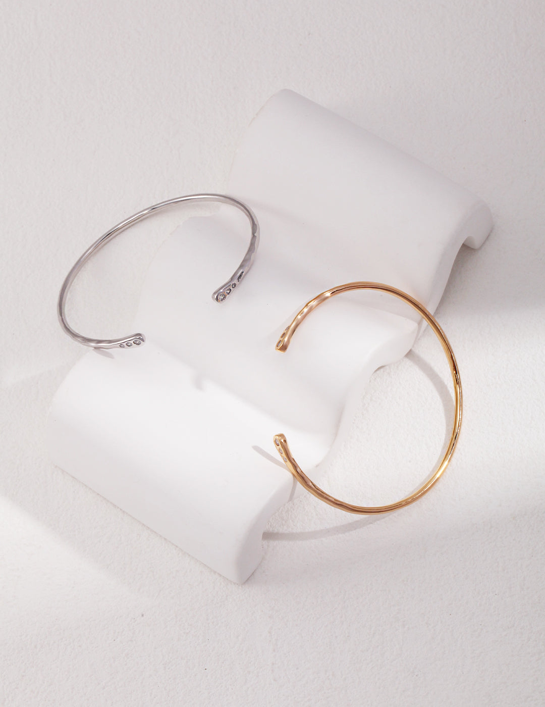 Plated Torque Bangle