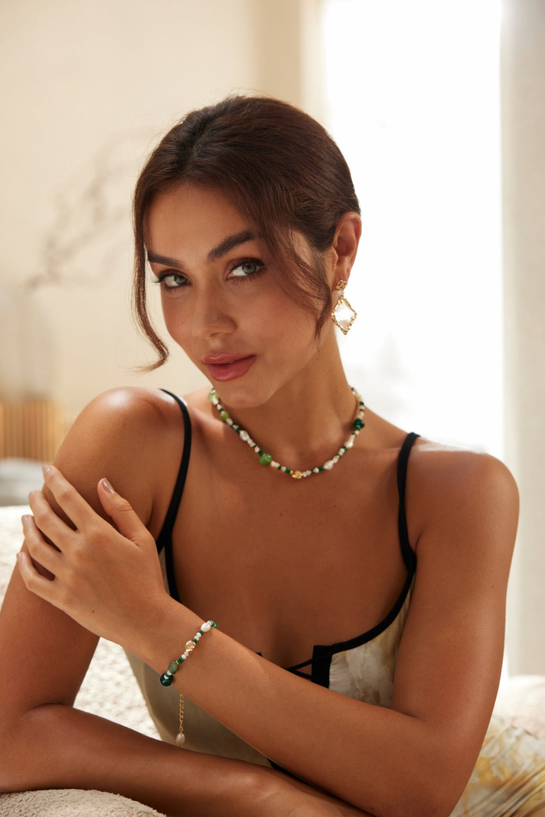 Stella Malachitel Necklace