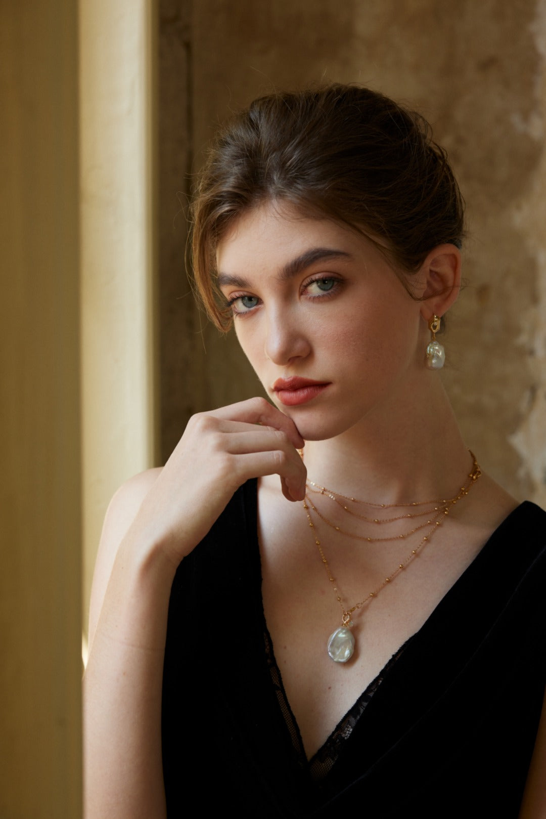 Stella mini Drop Necklace