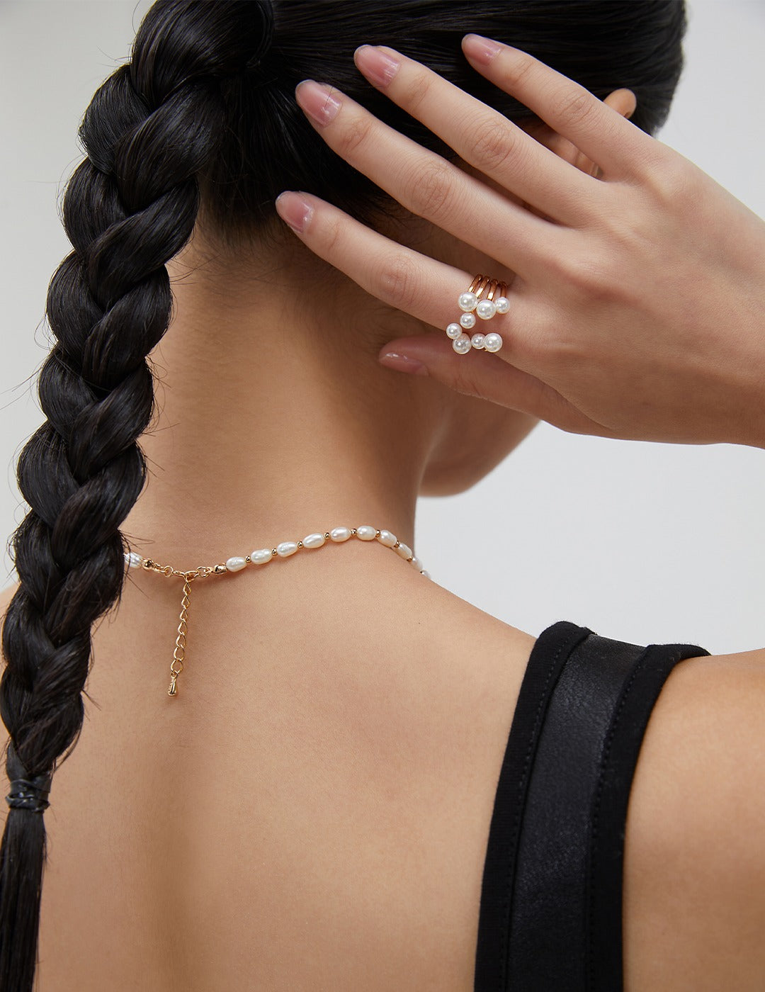 Personalized Flower Niche Design Ring