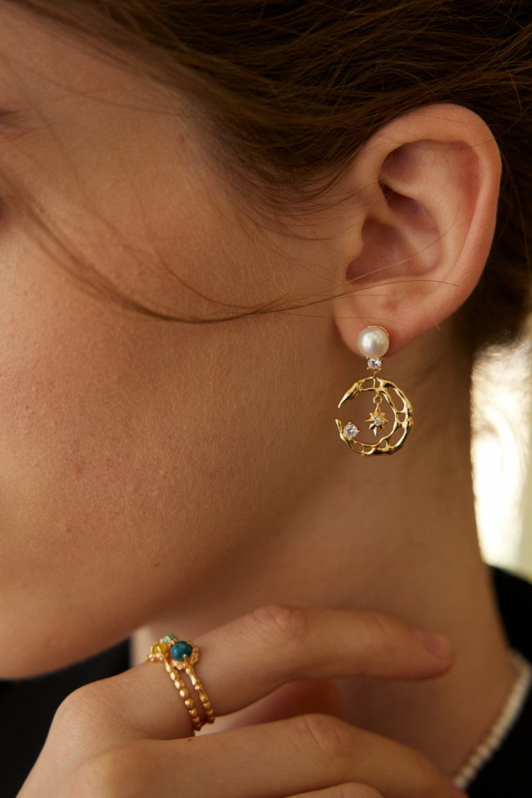 Stella mini Drop Earrings