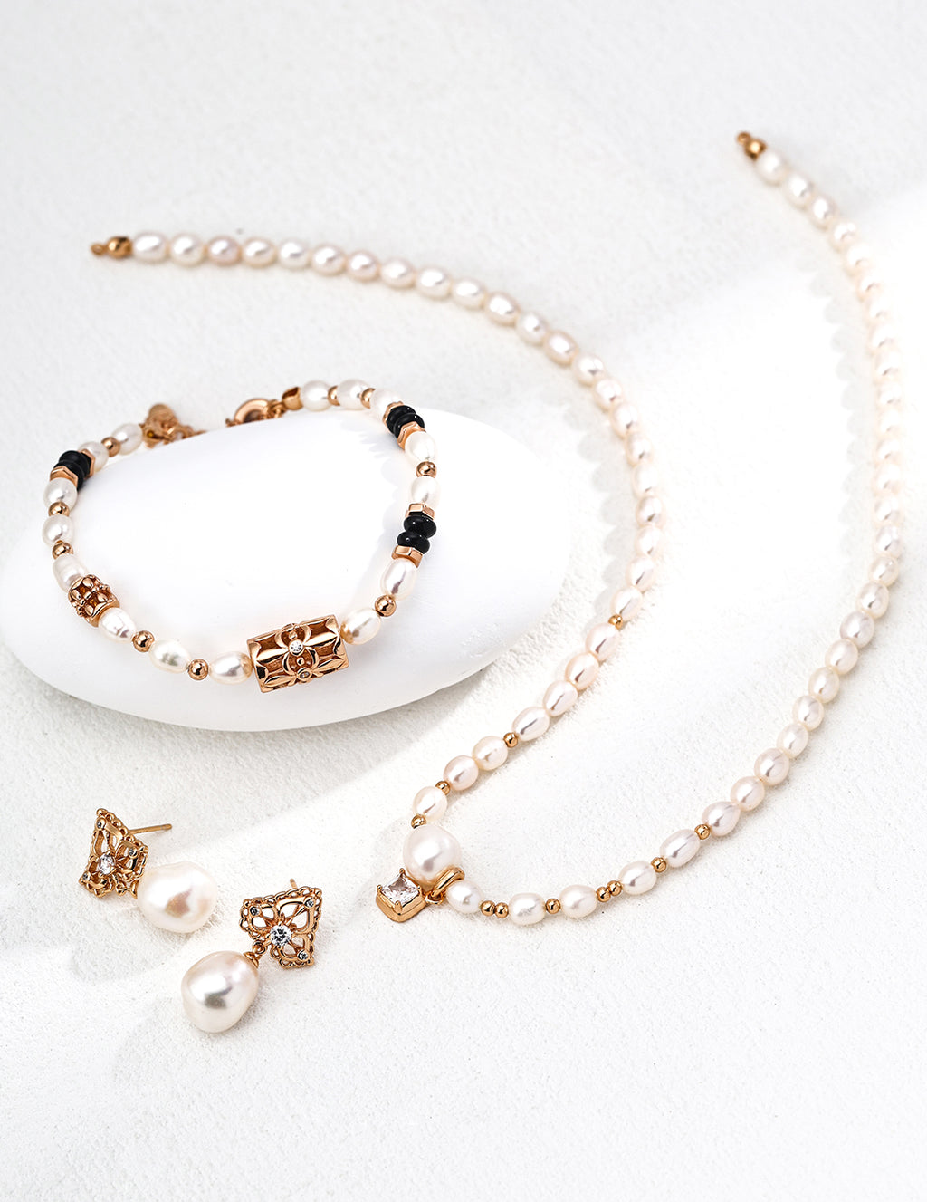 Triangle Drop Earrings